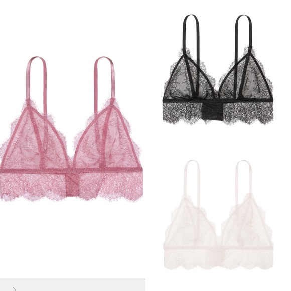 Victoria's Secret Other - 3 Pack Lace Bralette